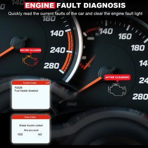 Strumento diagnostico Scanner Auto OBD2 professionale Auto <span class=keywords><strong>OBD</strong></span> II controllare il lettore di codici di guasto del motore - Product Image 4