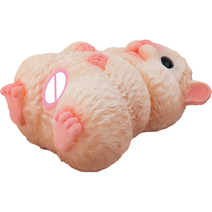 GEEBA Kawaii Hamster Design Fantasy Male Stroker Body Safe Medical Silicone Soft Texture Realistic Experience - Product Image 2