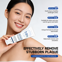 Dentifrice de marque privée haut de gamme NHAp avec emballage de luxe, formule personnalisée à base de nano-hydroxyapatite, fabricant