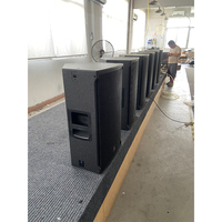 Enceintes actives LASE N45A professionnelles à deux voies de 15 pouces avec sortie LF de 500 W et HF de 120 W
