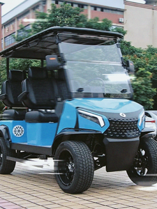 Chariot de <span class=keywords><strong>golf</strong></span> résidentiel 4 places exclusif aux États-Unis avec batterie 48V Endurance électrique longue durée sans bruit pour les résidents - Product Image 5