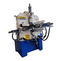 Máquina de Doblado de Ganchos para Botellas de Infusión Totalmente Automática KENI con PLC, Equipo de Conformado CNC para Ganchos de Goteo Médico