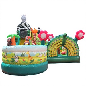 Trampolín Inflable de Animales para Niños, Parque de Diversiones Inflable con Forma de Animal - Product Image 1