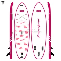 JTRDA 10.6 pieds 35 pouces Planche à pagaie gonflable extra large Mistral SUP Yoga Wein Paddleboard