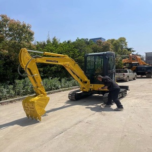 Japan Komatsu PC35MR Used Crawler Excavator 90% New Small Mini Hydraulic with Engine Gear <b>Motor</b>- Report & Video Inspection - Product Image 1