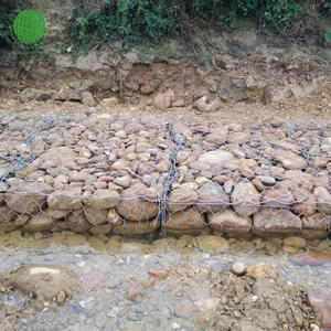 Sıcak daldırma galvanizli 1x1x1 2x1x1 3x1x1 altıgen dokuma gabyon sepetleri ve ağları stokta ve iyi satış - Product Image 6