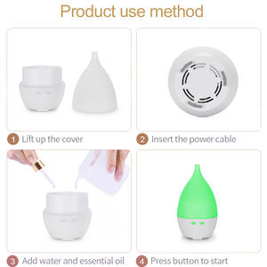 JCSY-335 Mini Aroma Diffuser 0.5L USB Powered Led Light Home Office Use - Product Image 5