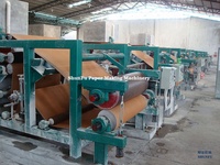 Machine de recyclage du papier et du carton Shunfu avec moteur 380V 40KW, ligne de production automatique, capacité de 3 tonnes/jour