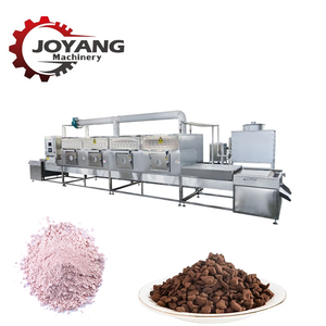 Séchoir tunnel entièrement automatique à micro-ondes pour matériaux chimiques, poudres et granulés, avec convoyeur à bande industriel - Product Image 2