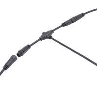 Système d'éclairage RVB faisceau de câbles étanche 5A mâle femelle connecteur de câble M16 IP68 connecteur étanche prise de câble moulé 7PIN