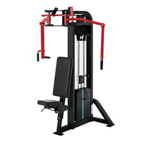 Machine commerciale à disques pour exercices dorsaux, pectoraux et épaules, équipement de musculation et de fitness pour l'entraînement de force sportif