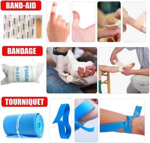 Anthelive 2024 kustom 20*14cm Kit Darurat Travel Survival tas kecil Kit darurat untuk Kit pertolongan pertama rumah kantor medis - Product Image 6