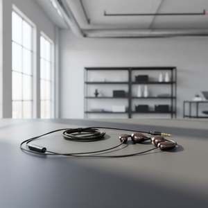 <span class=keywords><strong>Écouteur</strong></span>s intra-auriculaires filaires métalliques <span class=keywords><strong>en</strong></span> forme de goutte d'eau <span class=keywords><strong>avec</strong></span> câble tressé 3,5 mm, microphone intégré, chipset JL, ajustement personnalisé IPX-3 pour musique et appels - Product Image 2