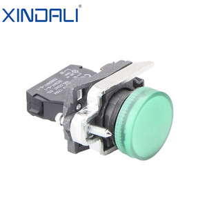 LAY4-BV63 <span class=keywords><strong>Luz</strong></span> indicadora LED de señal <span class=keywords><strong>piloto</strong></span> de 22 mm para montaje en panel, IP65, 10 A, 220 V, <span class=keywords><strong>con</strong></span> <span class=keywords><strong>interruptor</strong></span> 1NO y 5 colores - Product Image 4