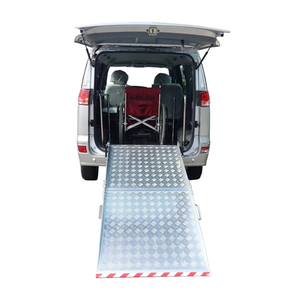 Rampa Plegable para Silla de Ruedas, Rampa de Carga Manual para Discapacitados, Furgoneta de Negocios, Puerta Trasera - Product Image 6
