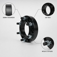 Adaptateurs d'entretoises de roue universels en aluminium forgé non centrés sur un moyeu, 25 mm, 5x120 pour BMW E36/E46/E90 Holden Commodore Chevy Camaro