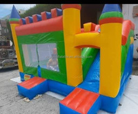 Château gonflable commercial Xinyue 4x4m en PVC pour enfants de plus de 4 ans, parc de trampoline inspiré du cirque