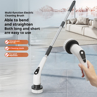 Brosses de nettoyage électriques sans fil intelligentes en gros pour salle de bain, cuisine, bureau et outils de nettoyage domestique