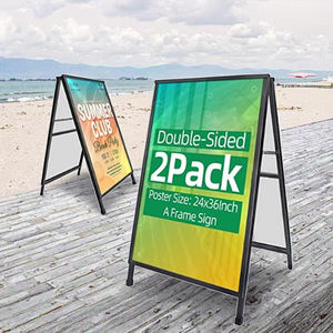 جودة عالية قابلة للطي إطار معدني قابل للطي مقاوم للماء داخلي/خارجي الترويج الرصيف - Product Image 1