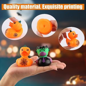 Juguetes de Baño de Goma con Forma de Pato de PVC Impresos en Masa Personalizados, Estilos Variados y Aleatorios, con Diseños de Patrones - Product Image 6