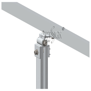 Supports de montage de <span class=keywords><strong>panneaux</strong></span> <span class=keywords><strong>solaires</strong></span> ArtSign pour toit plat - Structure en alliage d'aluminium réglable, installation facile, système de support solaire - Product Image 3