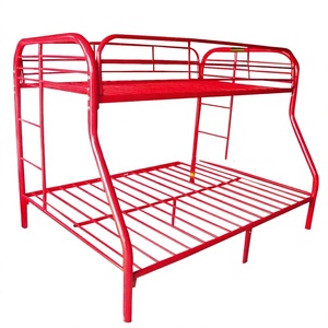 Good Quality School Furniture Kids Metal Two Bunkbeds Double Metallic Beds <b>Frame</b> Bunk - Product Image 2