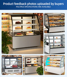 Vitrine réfrigérée pour gâteaux, porte en verre, vitrine pour gâteaux de supermarché, armoire pour <span class=keywords><strong>boulangerie</strong></span> - Product Image 6