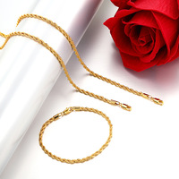 Collier en or 14 carats pour femme, fin, brillant, tressé, minimaliste, chic, populaire, idéal pour anniversaire, mariage, empilable, uni, vente en gros