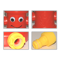 Extérieur été jardin piscine pompier gicler jouet gonflable en plastique bouche d'incendie plage fête jeu pour enfants arrière-cour eau jouer jouets