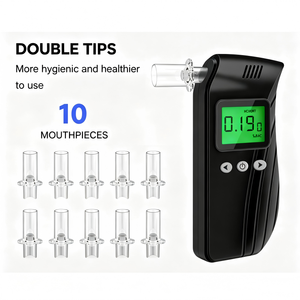 Testeur d'alcool portable, éthylotest haute précision, détecteur d'alcool à capteur semi-conducteur, test rapide, moniteur d'alcool numérique - Product Image 4