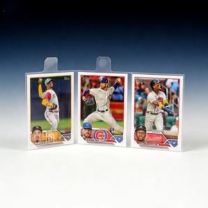 Protège-cartes de collection de luxe mats en PP, durables et anti-poussière, sans fermeture, pour le rangement des cartes de visite - Prix bas FX - Product Image 4