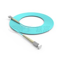 Cordon de brassage fibre optique multimode D4 D4 OM3 1m, insensible à la flexion, duplex PVC LSZH pour centre de données