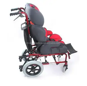 بالجملة disposeable كرسي متحرك-أرخص للطي كرسي متحرك يعمل بالطاقة الكهربائية للأطفال المصابين بالشلل الدماغي