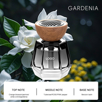 Diffuseur d'arômes moderne haut de gamme pour voiture, en verre, longue durée, parfum d'ambiance, ornement de voiture, aromathérapie