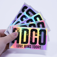 Autocollants en coquille d'œuf holographiques en nouveau matériau, autocollants en coquille d'œuf personnalisés pour graffitis, autocollants en vinyle holographiques