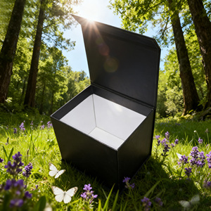 Luxury Magnetic Gift Box CMYK Matte Lamination Embossing Strong Magnet Closure Rigid Folding Box Recyclable Cosmetic <b>Clothes</b> - Product Image 1