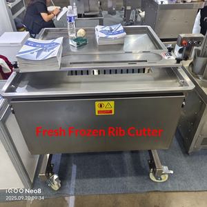 เครื่องตัดเนื้อไฟฟ้าเชิงพาณิชย์สำหรับสเต็ก ซี่โครง เนื้อหมู และปลาแช่แข็ง พร้อมฟังก์ชั่นตัดเนื้อและกระดูก - Product Image 4