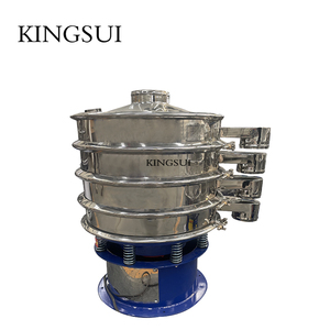 Food Grade Stainless Steel <b>Rotary</b> Vibrating Screen Flour Screening Sifter Wheat Powder Vibratory Sifter <b>Machine</b> - Product Image 1