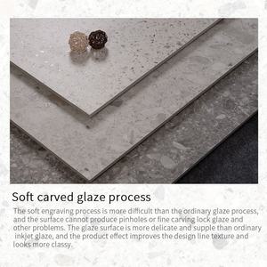 Piastrella da pavimento in porcellana con effetto Terrazzo in cemento rustico 80x80 - Product Image 5