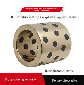 Douille auto-lubrifiante haute résistance ID 80 mm, douille en bronze étamé à haute teneur en plomb avec graphite JDB, roulement OEM personnalisé - Product Image 5