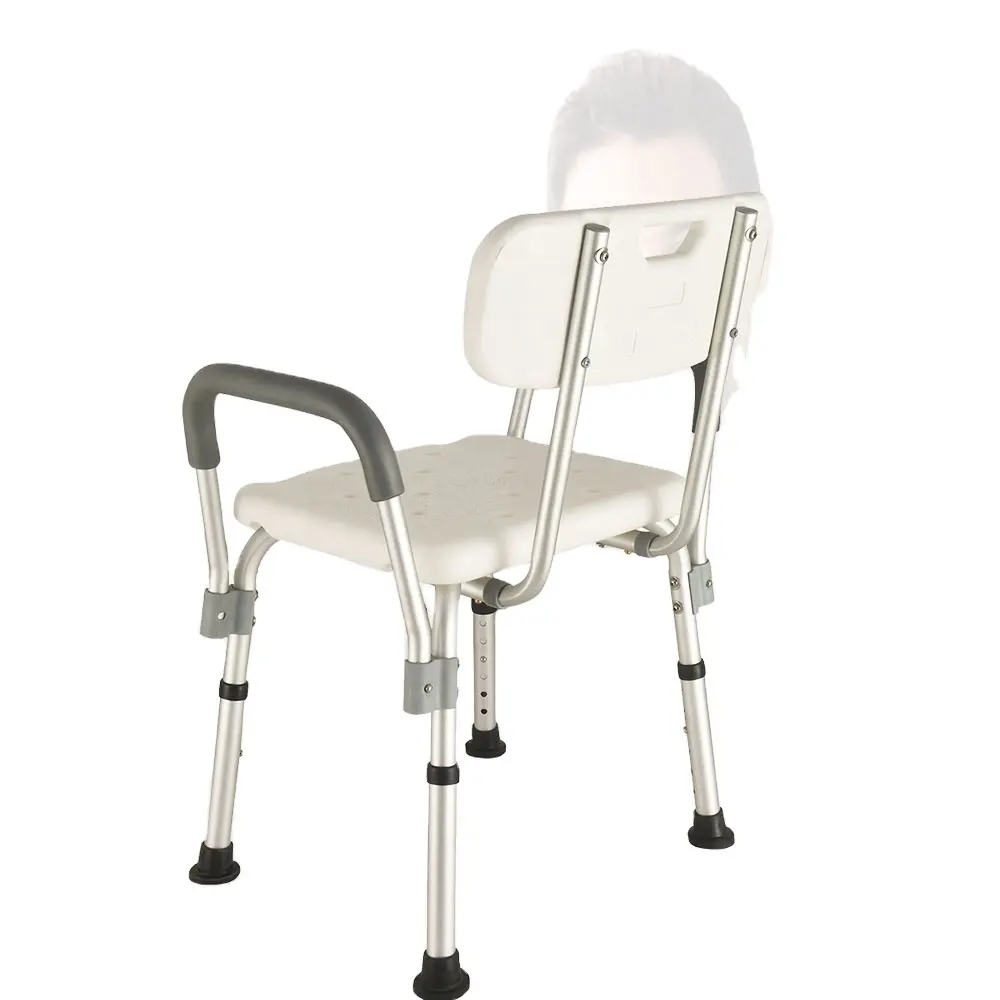 المضادة للانزلاق ضوء الوزن بعجلات الاستحمام كرسي ل المعاقين ، كرسي استحمام ، المرحاض المسنين طوي خاص المحمول البراز