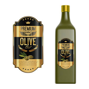 Etichetta personalizzata in goffratura di olio d'oliva con Logo in lamina d'oro metallizzata con adesivo in carta testurizzata per imballaggi alimentari adesivi per la stampa di etichette di bottiglie - Product Image 5