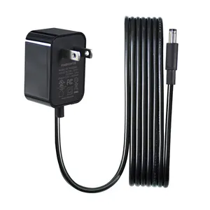 High Quality 5V 9V 12V 1A 2A Wall Mounted Ac Dc Adapter Power Adapter with dc 5521mm Jack