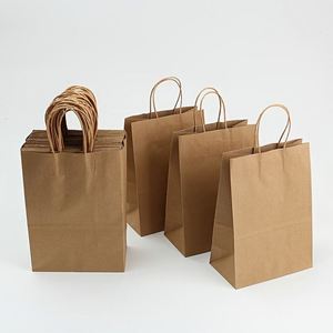 Paper Shopping <b>Bags</b> Shopping <b>Bags</b> with Logos Thank You Retail Custom logo Bolsas De Papel Trucker Hat Kraft Paper <b>Bags</b> - Product Image 5