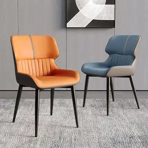 Luxurious Sillas De Comedor Modern Dining Room Furniture Home Cadeiras De Jantar Leather Velvet Dining Chair Sedie Da Pranzo