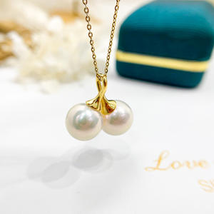 Colgante de Plata S925, Accesorio para DIY, Base Vacía para Collar de Doble Cuentas con Cuentas Redondas Planas de 9-11 mm, 30954 - Product Image 2