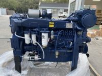 Mesin Diesel Kelautan SCDC Weichai WD10C240-18 240HP 1800RPM 6 Silinder Turbocharged Berpendingin Air untuk Kapal Nelayan dan Kapal Kerja