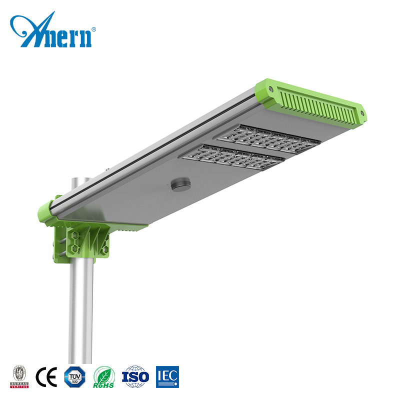 Proyecto Industrial al aire libre 30W LED Solar integrado Luz de calle llevada
