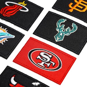 American College Football League NFL Team Cap Emblema Béisbol Fútbol Parche bordado - Product Image 5