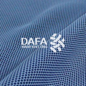 100% הסיטונאי פוליאסטר 3D רשת אוויר בד נשם 3d חלל נשימת חומר לסרוג עבור נעלי ספורט - Product Image 3